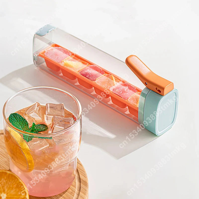 Easy-Squeeze Ice Cube Tray