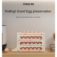 Rolling Egg Storage Container: Space-Saving, Shockproof Design