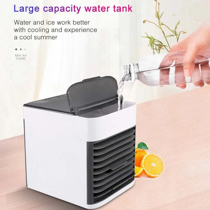 Portable USB Mini Air Conditioner Fan: Stay Cool and Comfortable Anywhere!
