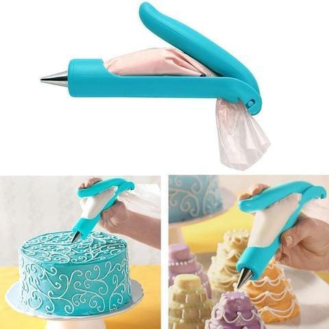 DIY Cake Decorating Pen Tool - This handy tool makes decorating easy. 