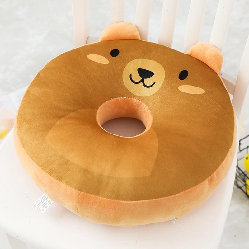 Donut cushion pillow cute back-polyester fiber-Japanese & Korean style