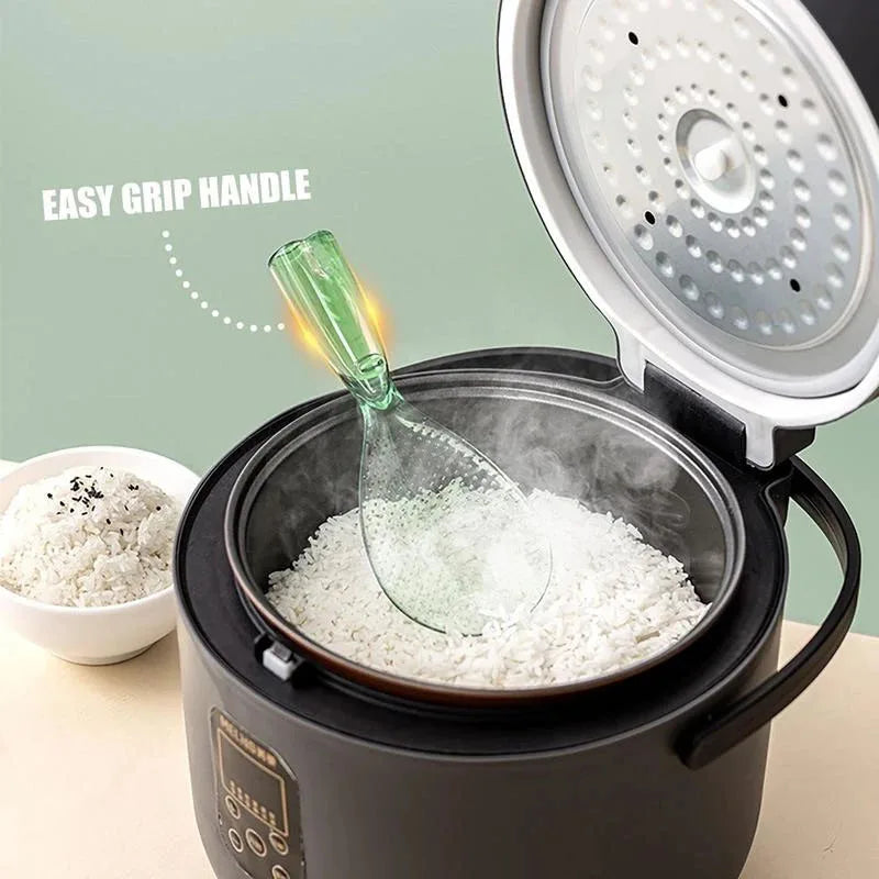 Adorable Little Monster Rice Spoon Holder - Non-Stick, Standable, and Safe Cooking Scoop