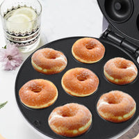 Easy and Fun Mini Donut Maker with Non-stick Surface