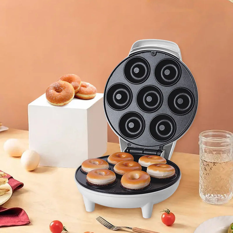 Easy and Fun Mini Donut Maker with Non-stick Surface