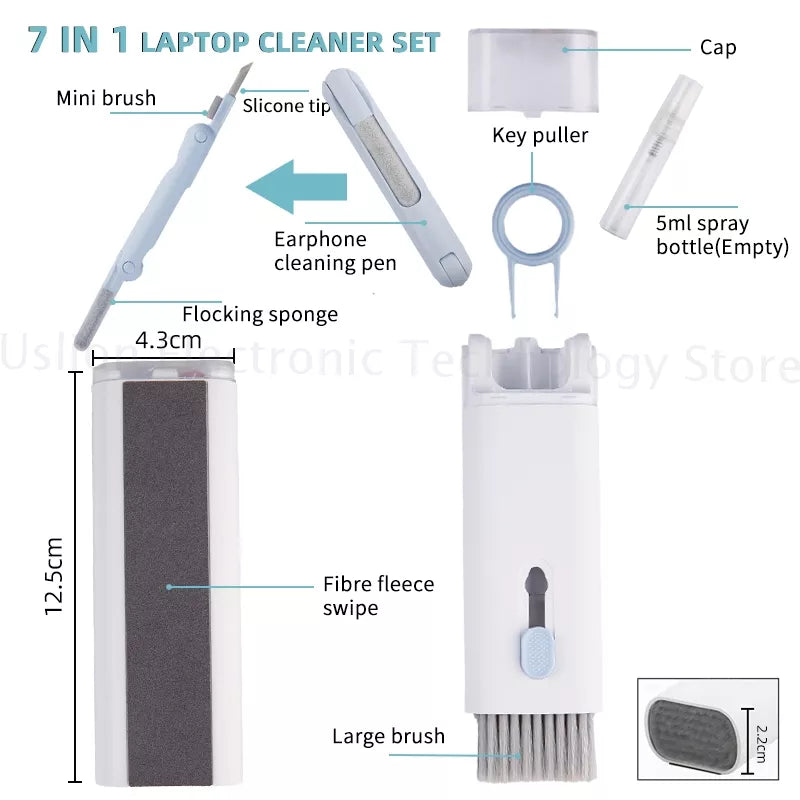 Computer Keyboard Cleaner Brush Kit Earphone Cleaning Pen