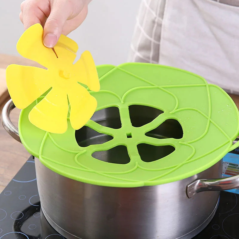 Silicone Spill Stopper: The Ultimate Multi-Function Kitchen Accessory for Easy Cooking and Clean-Up