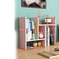 Efficient and Stylish Home Desktop Storage: Simple Table Shelf for Org