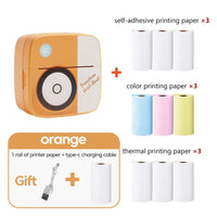 "Wireless Pocket Printer: HD Image Sticker Maker with Inkless Thermal Printing"