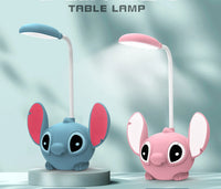 adorable lilo & stitch led desk lamp