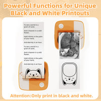 "Wireless Pocket Printer: HD Image Sticker Maker with Inkless Thermal Printing"